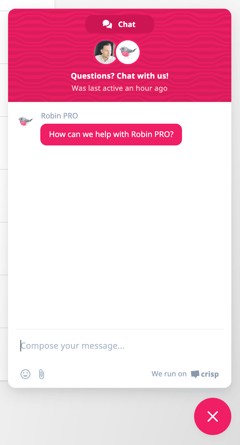 Robin PRO Photo Gallery changelog update