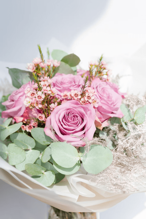 A bouquet of flowers